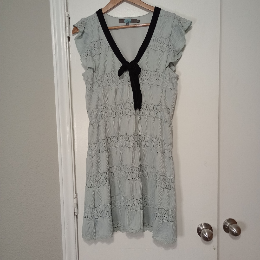 Anthro eva Franco cata swing dress Romantic Coquette - Picture 4 of 9